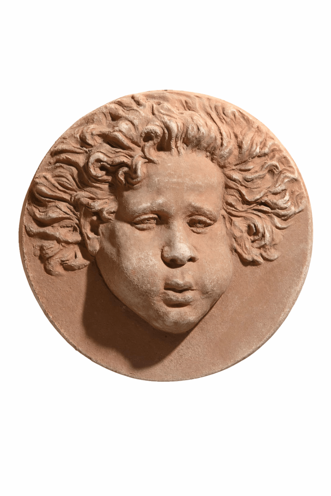 Relief mural Eolo en terracotta d’Impruneta